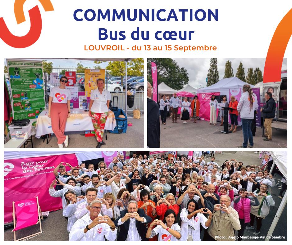 Actualités Septembre Bus du coeur Louvroil