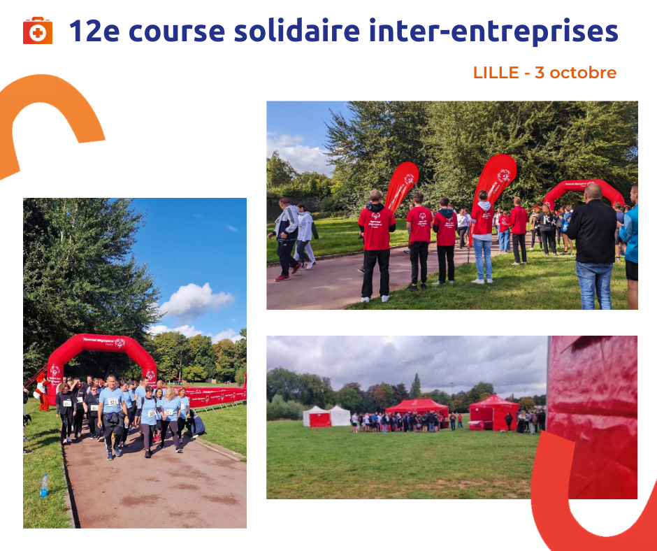 Actualités Octobre 12e course solidaire inter-entreprises Lille